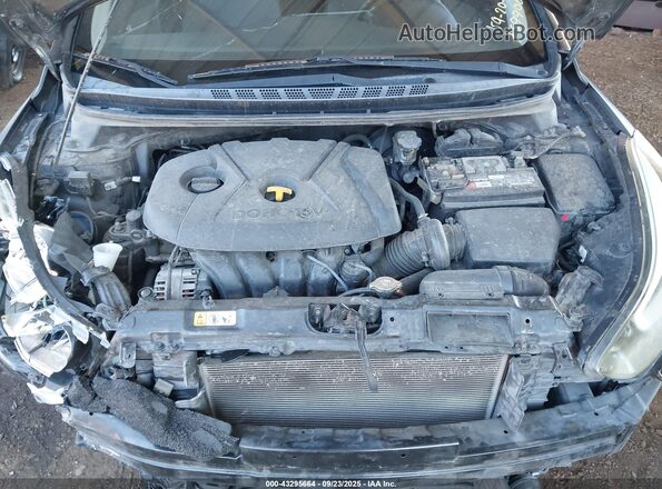 5NPDH4AE4GH759906 2016 HYUNDAI ELANTRA Черный Вид сзади