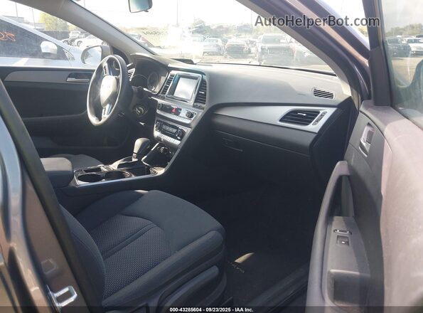 5NPE24AF0JH664488 2018 HYUNDAI SONATA Gray 