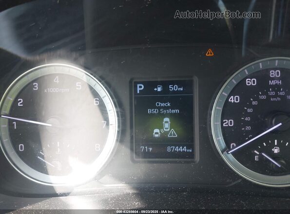 5NPE24AF0JH664488 2018 HYUNDAI SONATA Gray 