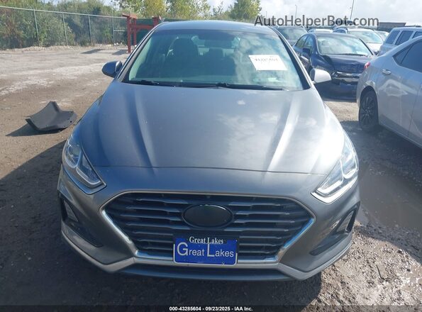 5NPE24AF0JH664488 2018 HYUNDAI SONATA Gray 