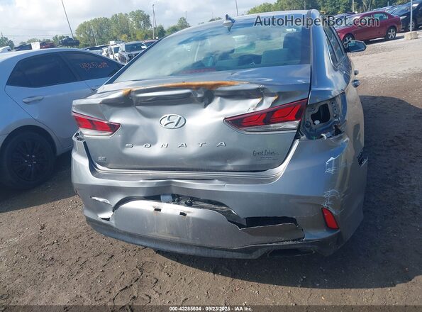 5NPE24AF0JH664488 2018 HYUNDAI SONATA Gray 