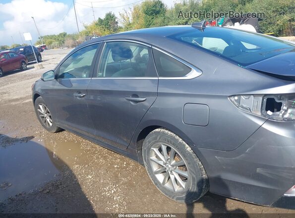 5NPE24AF0JH664488 2018 HYUNDAI SONATA Gray 