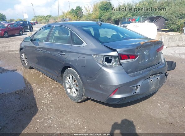 5NPE24AF0JH664488 2018 HYUNDAI SONATA Gray 