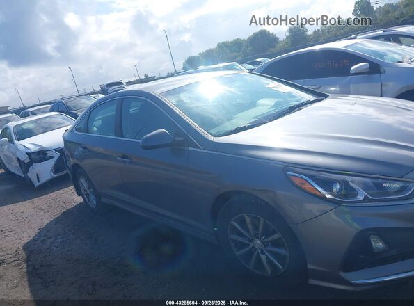 5NPE24AF0JH664488 2018 HYUNDAI SONATA Gray 