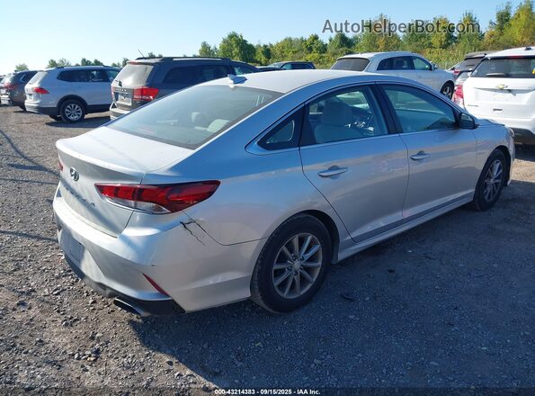 5NPE24AF0JH687981 2018 HYUNDAI SONATA Silver 