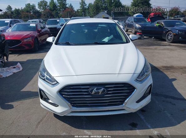5NPE24AF2JH680983 2018 HYUNDAI SONATA White 