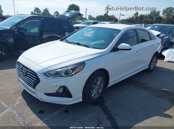 5NPE24AF2JH680983 2018 HYUNDAI SONATA White 