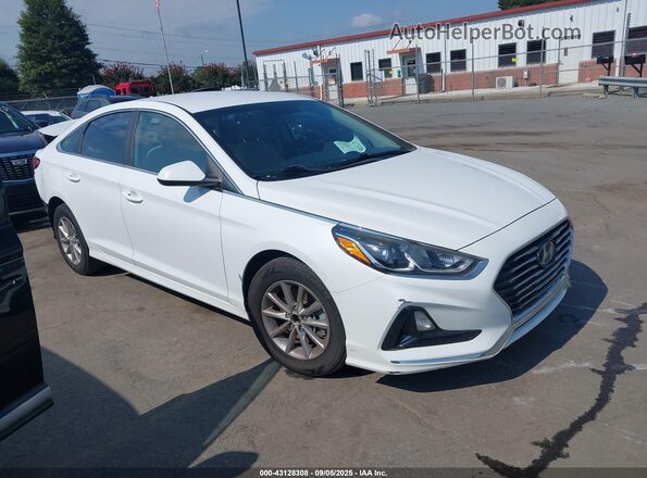 5NPE24AF2JH680983 2018 HYUNDAI SONATA White 