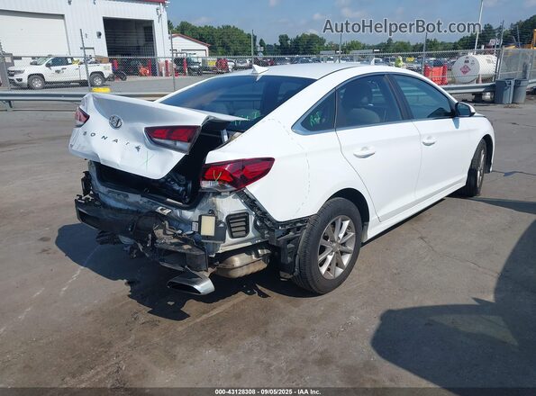 5NPE24AF2JH680983 2018 HYUNDAI SONATA White 