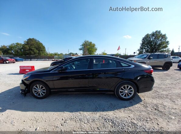 5NPE24AFXKH747458 2019 HYUNDAI SONATA Черный Панорамный вид салона 360°