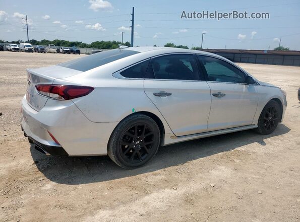 5NPE34AB3JH684292 2018 HYUNDAI SONATA Silver 