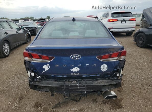 5NPE34AF2JH596367 2018 HYUNDAI SONATA Blue 