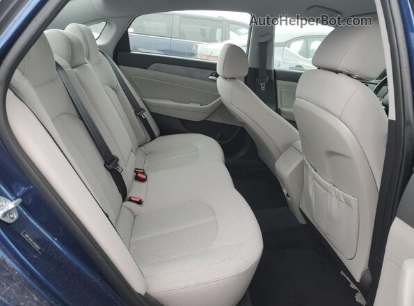 5NPE34AF2JH596367 2018 HYUNDAI SONATA Blue 