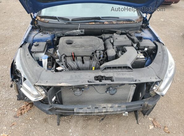 5NPE34AF2JH596367 2018 HYUNDAI SONATA Blue 