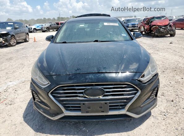 5NPE34AF2JH606122 2018 HYUNDAI SONATA Black 