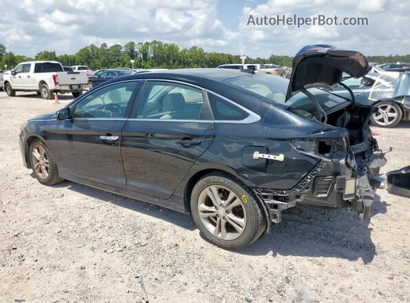 5NPE34AF2JH606122 2018 HYUNDAI SONATA Black 