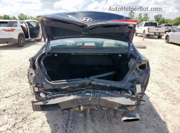 5NPE34AF2JH606122 2018 HYUNDAI SONATA Black 