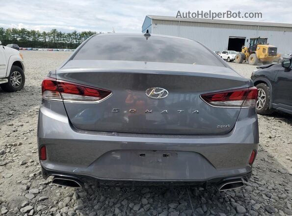 5NPE34AF6JH708491 2018 HYUNDAI SONATA Gray 