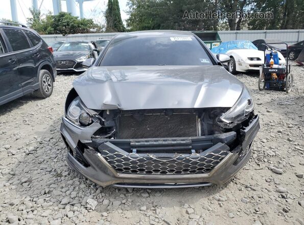 5NPE34AF6JH708491 2018 HYUNDAI SONATA Gray 