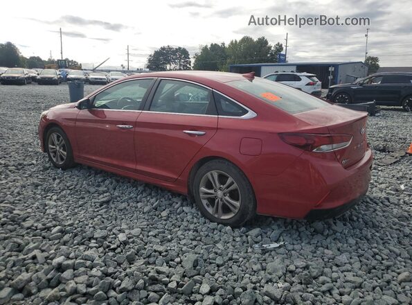 5NPE34AF6KH776582 2019 HYUNDAI SONATA Red უკანა მარცხენა