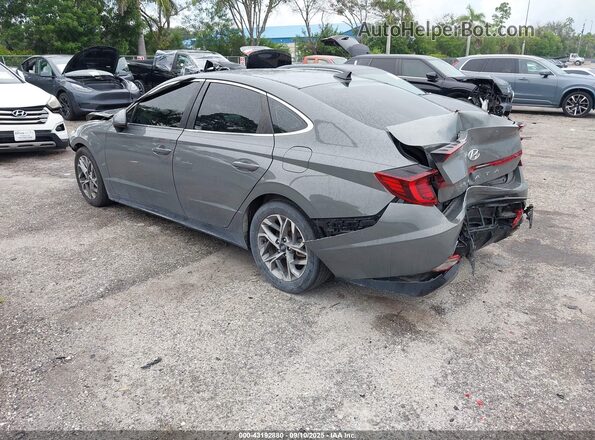 5NPEF4JA3LH046738 2020 HYUNDAI SONATA Gray უკანა მარცხენა