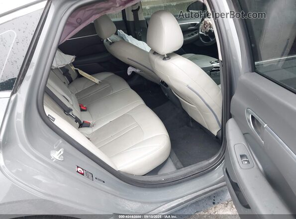 5NPEF4JA3LH046738 2020 HYUNDAI SONATA Gray VIN კოდის სტიკერის ხედი