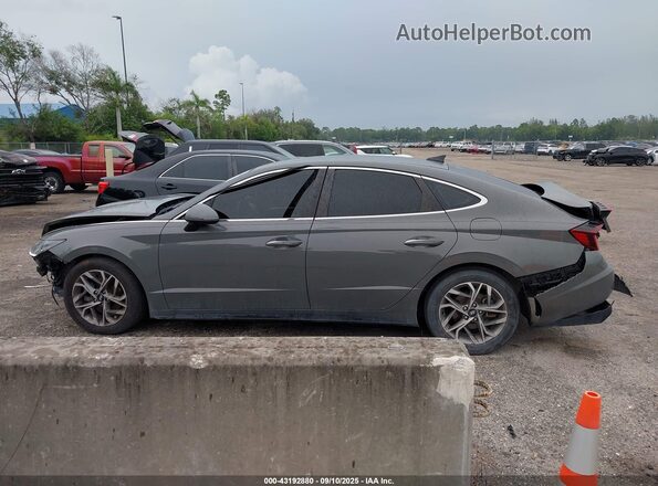 5NPEF4JA3LH046738 2020 HYUNDAI SONATA Gray სალონის 360-გრადუსიანი ხედი