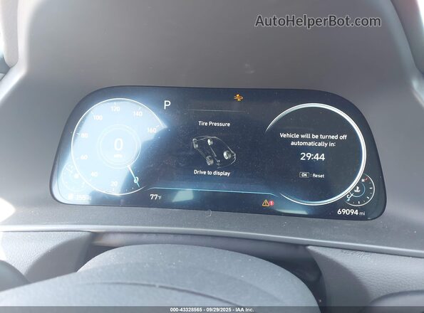 5NPEF4JA4LH002912 2020 HYUNDAI SONATA Red Հետևի նստատեղերի տեսք