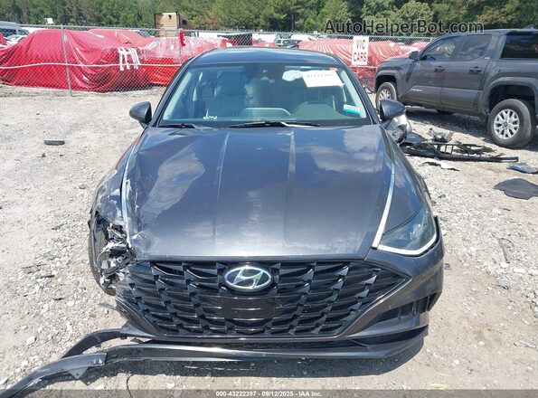 5NPEF4JA4LH035327 2020 HYUNDAI SONATA Gray Սալոնի հետևի տեսք