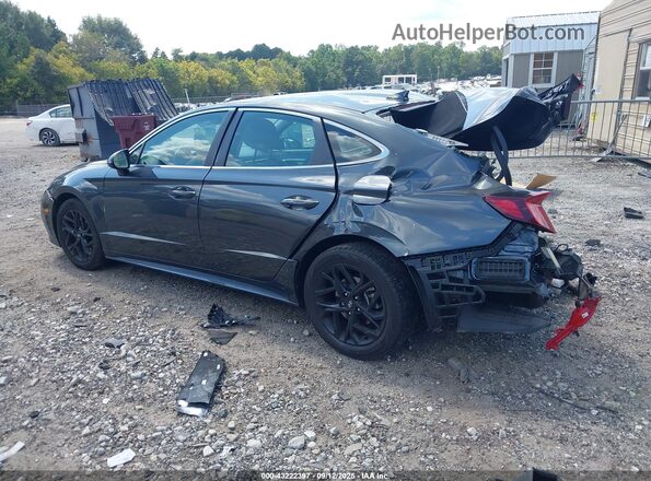 5NPEF4JA4LH035327 2020 HYUNDAI SONATA Gray Հետևի ձախ