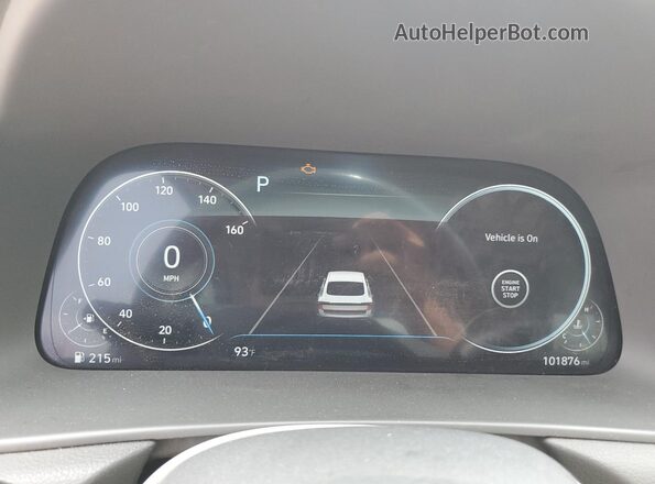 5NPEF4JAXLH017589 2020 HYUNDAI SONATA Burn ხელსაწყოთა პანელის ხედი