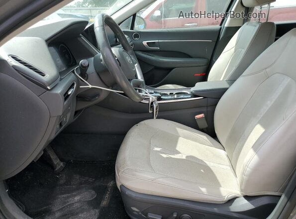 5NPEF4JAXLH017589 2020 HYUNDAI SONATA Burn წინა სალონის ხედი