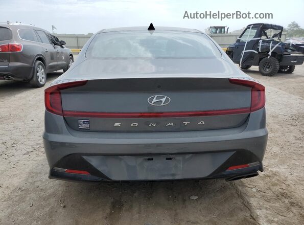 5NPEF4JAXLH017589 2020 HYUNDAI SONATA Burn უკანა ხედი