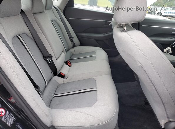 5NPEF4JAXLH032321 2020 HYUNDAI SONATA Черный Вид задних сидений
