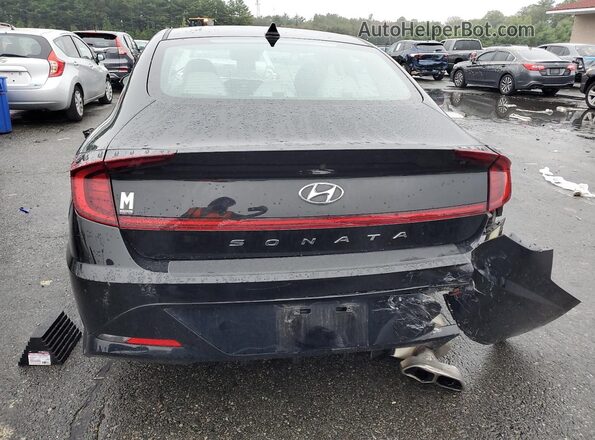 5NPEF4JAXLH032321 2020 HYUNDAI SONATA Черный Вид сзади