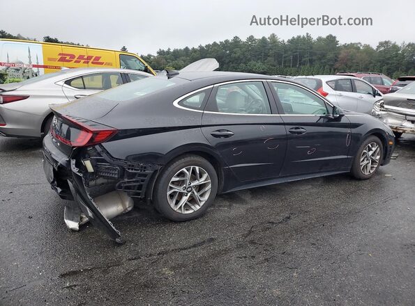 5NPEF4JAXLH032321 2020 HYUNDAI SONATA Черный Задняя правая четверть