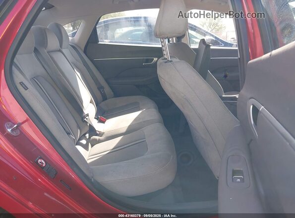 5NPEF4JAXLH045294 2020 HYUNDAI SONATA Red VIN sticker view