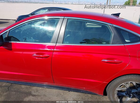5NPEF4JAXLH045294 2020 HYUNDAI SONATA Red 360 interior view