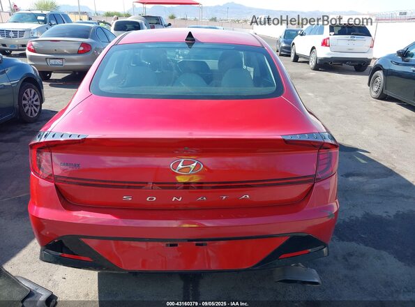 5NPEF4JAXLH045294 2020 HYUNDAI SONATA Red 