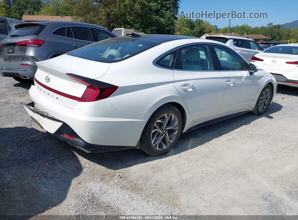 5NPEF4JAXLH057672 2020 HYUNDAI SONATA White Tył prawy
