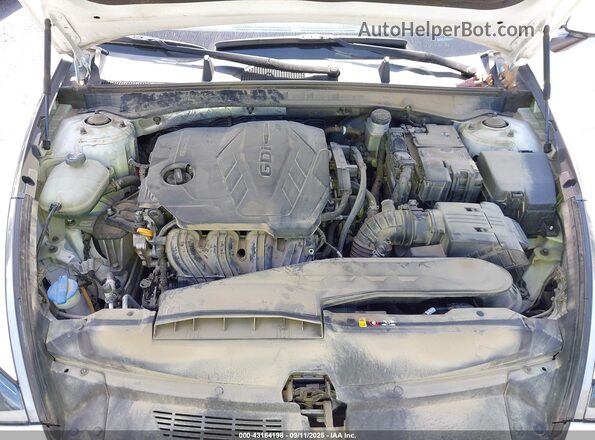5NPEF4JAXLH057672 2020 HYUNDAI SONATA White Widok z tyłu