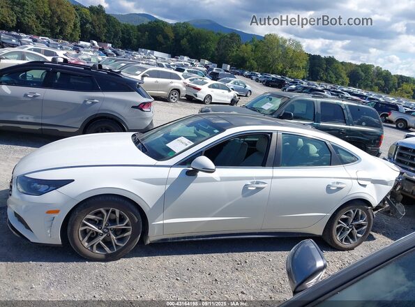 5NPEF4JAXLH057672 2020 HYUNDAI SONATA White Widok wnętrza 360 stopni