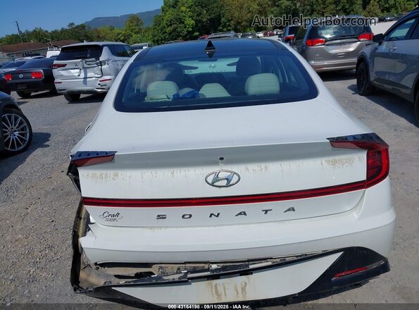 5NPEF4JAXLH057672 2020 HYUNDAI SONATA White 