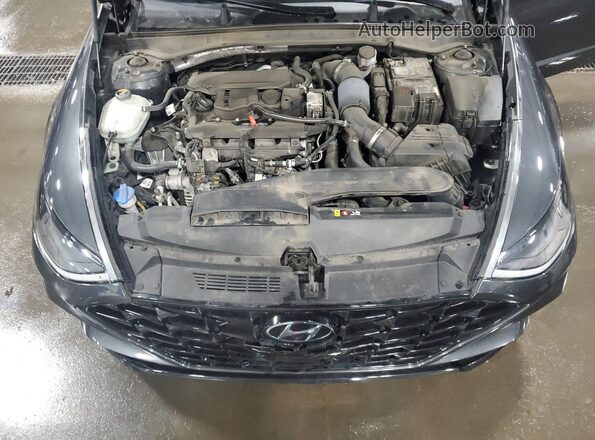 5NPEH4J25LH052852 2020 HYUNDAI SONATA Gray Սալոնի հետևի տեսք
