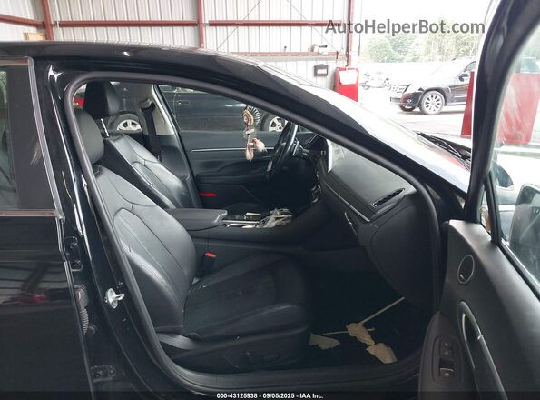 5NPEH4J27LH031727 2020 HYUNDAI SONATA Black წინა სალონის ხედი
