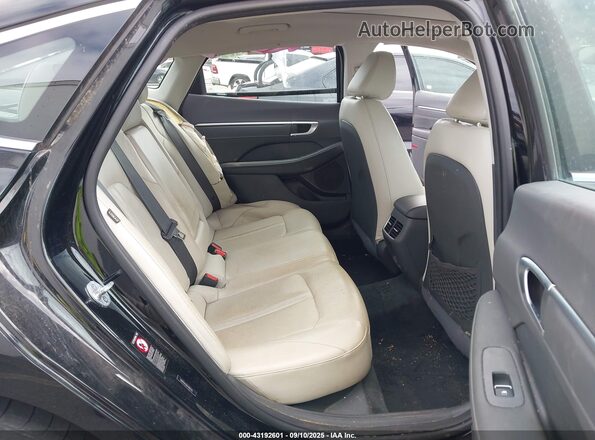 5NPEH4J28LH027153 2020 HYUNDAI SONATA Black Vista de la etiqueta del VIN