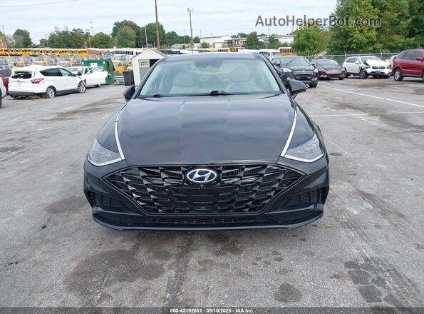 5NPEH4J28LH027153 2020 HYUNDAI SONATA Black Vista del cuadro de instrumentos