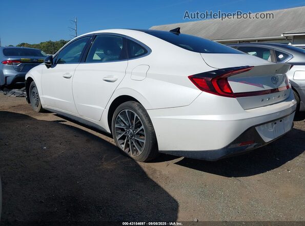 5NPEJ4J22LH048570 2020 HYUNDAI SONATA White Tył lewy