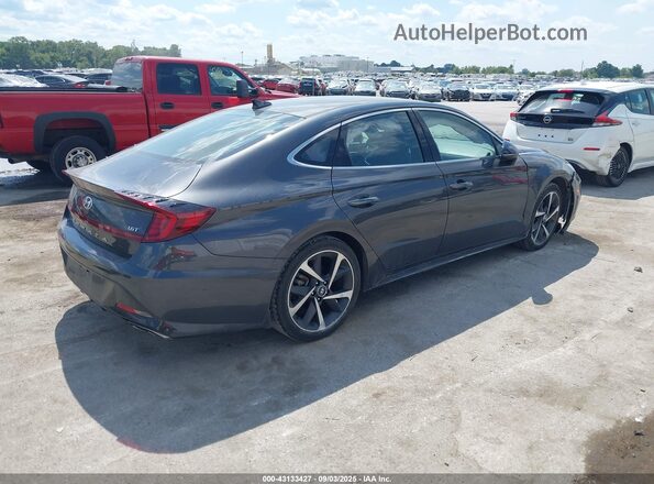 5NPEJ4J22MH111474 2021 HYUNDAI SONATA Gray 