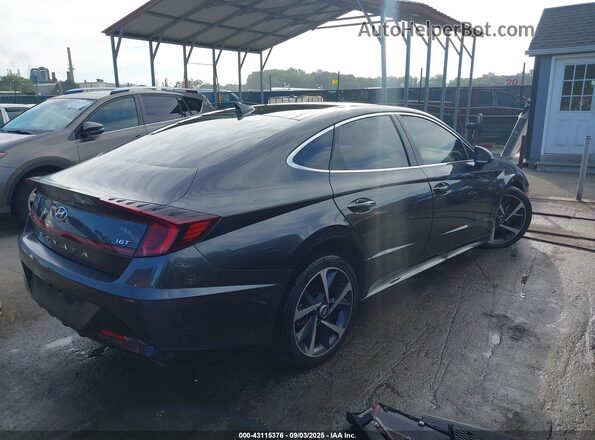 5NPEJ4J2XNH140240 2022 HYUNDAI SONATA Серый Задняя правая четверть